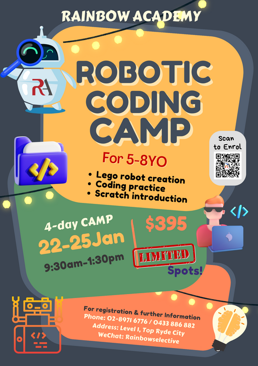 Robotic coding camp